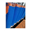 PVC Barricade Mesh Net Blue With Orange Lining