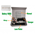 Rechargeable Green Laser Pointer with Adjustable Focus