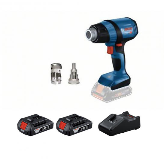 BOSCH GHG 18V-50 Professional Cordless Hot Air Gun / Heat Gun. Option for Set or Bare Unit