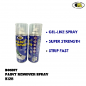 BOSNY Paint Remover Spray B128 / Paint Removing Spray / Gel-Like Strip Fast. 400CC.