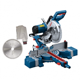 BOSCH GCM 254D PRO Slide Mitre Saw. 1800W. 254mm saw blade.
