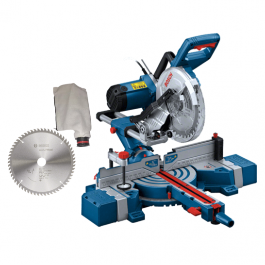 BOSCH GCM 254D PRO Slide Mitre Saw. 1800W. 254mm saw blade.