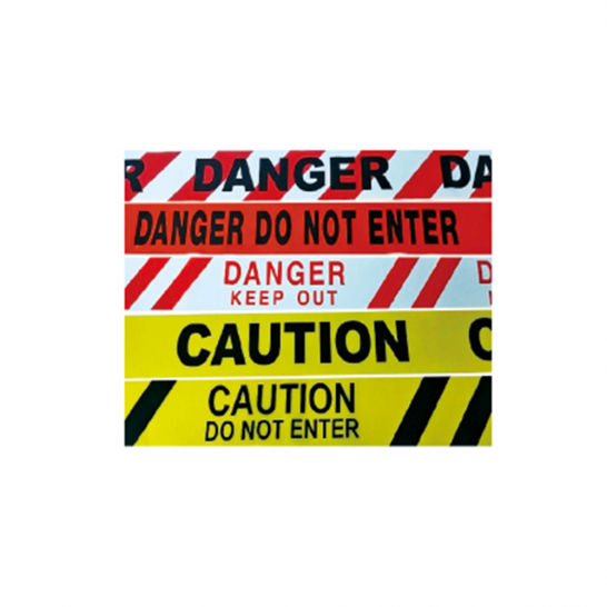 Safety Tape with Customized Wording Adhesive