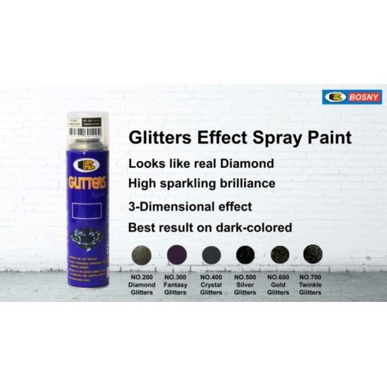 BOSNY Glitters Spray Paint