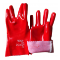 PROSAFE Red Rubber Glove. 11" to 18". EN388.
