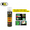 BOSNY Phosphorescent Glow-In-Dark Spray Paint. 200cc. NO.3000