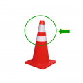 Reflective Sleeves for Traffic Cone.