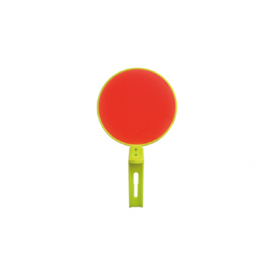 Traffic Reflective Disc 200mm Dual Side. Barricade Orange Disc. 2 sided.
