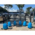 AIRKING 26" High Pressure Mist Spray Stand Fan | Water Mist Fan | Heat Reducing | Temperature Reducing