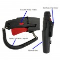 Retractable Utility Knife with Holster and Spiral Spring/Coil Safety Lanyard