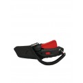 Retractable Utility Knife with Holster and Spiral Spring/Coil Safety Lanyard