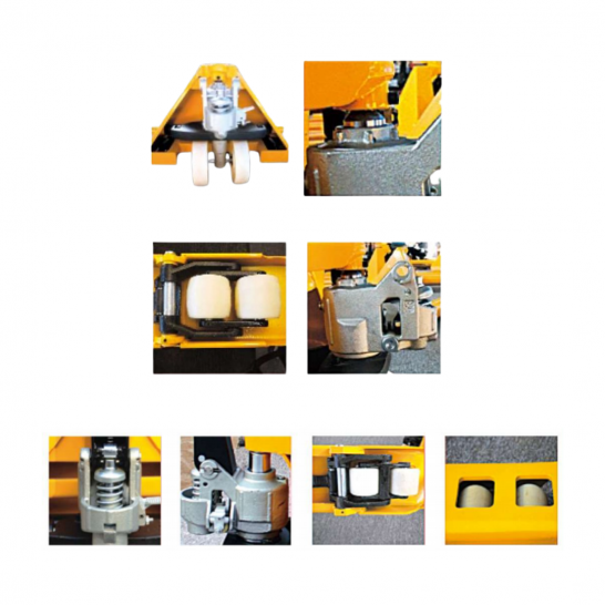 KAWASAKI Pallet Truck | 2.5Ton Capacity | Nylon Wheels | 550mm x 1200mm fork