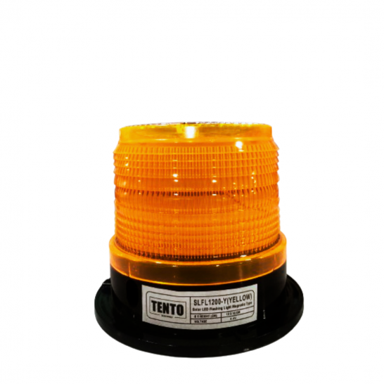 TENTO Solar LED Flashing Light Magnetic Base SLFL1200