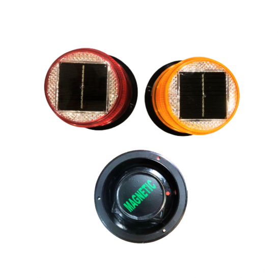 TENTO Solar LED Flashing Light Magnetic Base SLFL1200