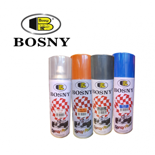 BOSNY 100% Acrylic Spray Paint