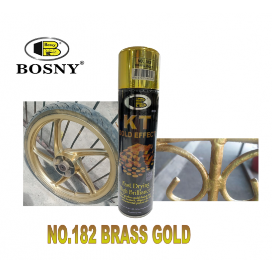 BOSNY KT Gold Effect Spray