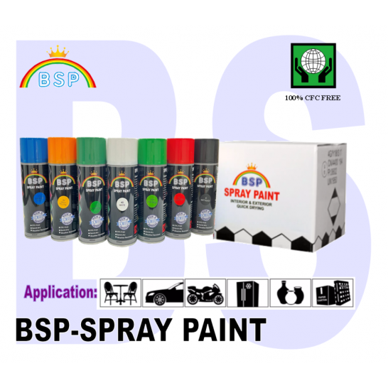 "BSP" Spray Paint