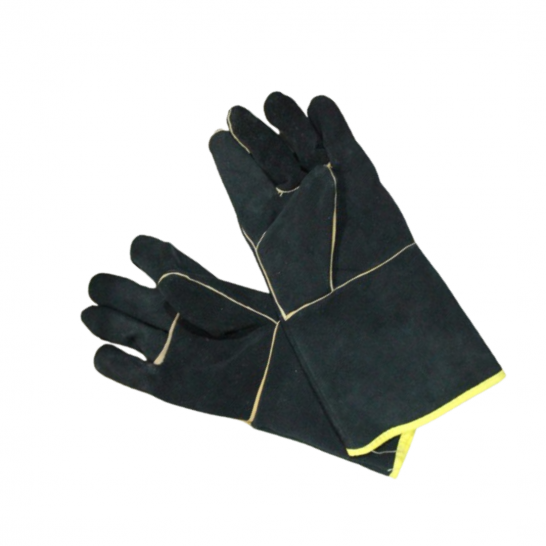 Black Leather Welding Glove- per pair