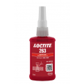 LOCTITE 263 High Strength Threadlocker. Primerless. Removable with heat.