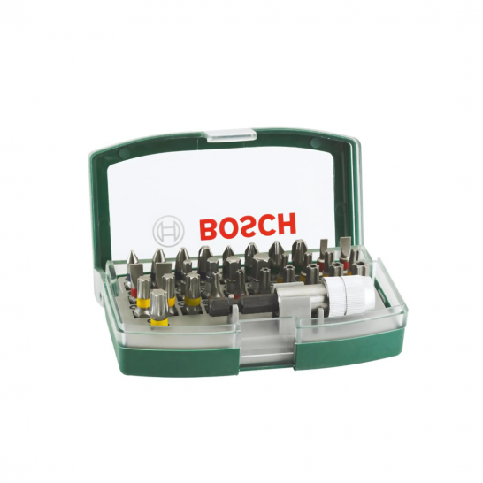 BOSCH 32pcs Screwdriver Bit Set with Colour Coding