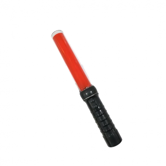 TENTO Magnetic Traffic Command Light Stick with Siren. Traffic Baton. Red