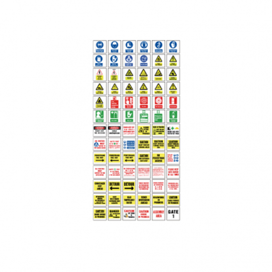Safety Signages Construction