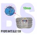 PROLOK Polypropylene Rope. PP Rope with blue dot. 6mm to 16mm. Multipurpose Rope. Camping Rope. Canvas Rope.