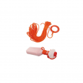 Encapsulated Floating Orange Lifeline Rope