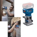 BOSCH GLF 18V-8 Professional Router. LED Light & Variable Speed. Bare Unit