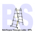2 sided Multipurpose Telescopic Ladder. Foldable & Extendable. 150kg working load.