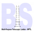 2 sided Multipurpose Telescopic Ladder. Foldable & Extendable. 150kg working load.