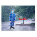 Disposable Raincoat with Draw String Cuff
