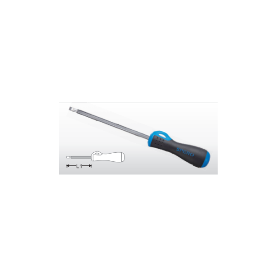 Slotted Head And Hex Shank Screwdriver