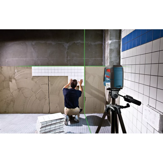 BOSCH GLL 30G Professional Green Line Laser. Up To 10M With Greater Visibility