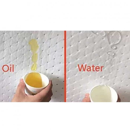 Oil / Fuel Absorbent Pad. 200gsm. White. 40cm x 50cm. 200pcs/pack