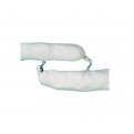 Oil / Fuel Absorbent Containment Socks 3m x 200mm. White. 4pcs/pack