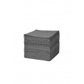 General Purpose Universal Absorbent Pad. 400gsm. 40cm x 50cm. 100pcs/pack. Grey
