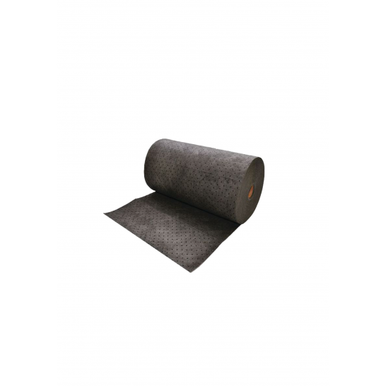 General Purpose Universal Absorbent Roll. 200gsm. 1m x 50m. Grey. 10kg per roll