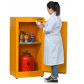 Flammable Safety Cabinet 12 Gallon / 45Ltr. 1 Door. Yellow