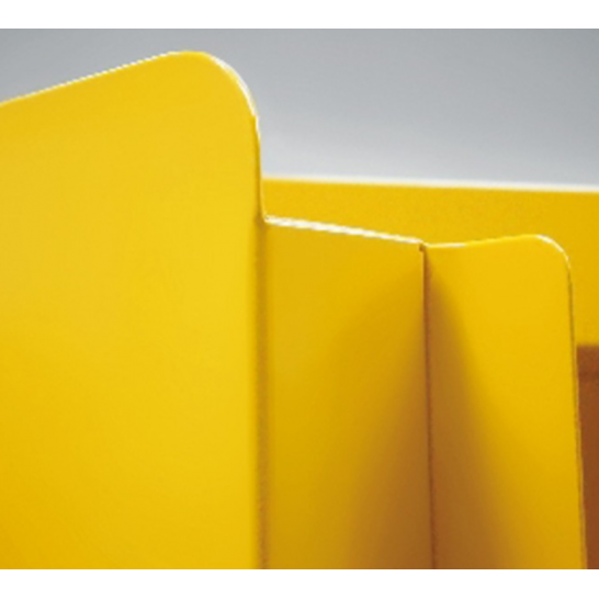 Flammable Safety Cabinet 15 Gallon / 57Ltr. 1 Door. Yellow