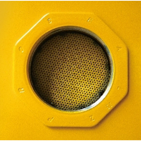 Flammable Safety Cabinet 30 Gallon / 114Ltr. 2 Doors. 2 Shelves. Yellow