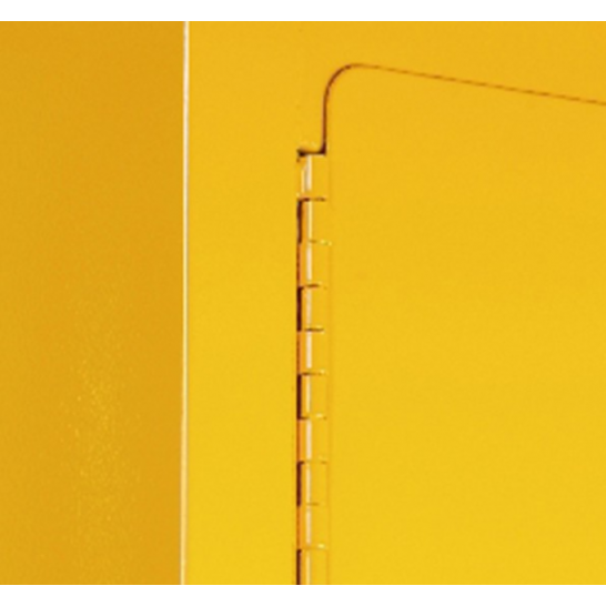 Flammable Safety Cabinet 60 Gallon / 227Ltr. 2 Doors. 2 Shelves. Yellow