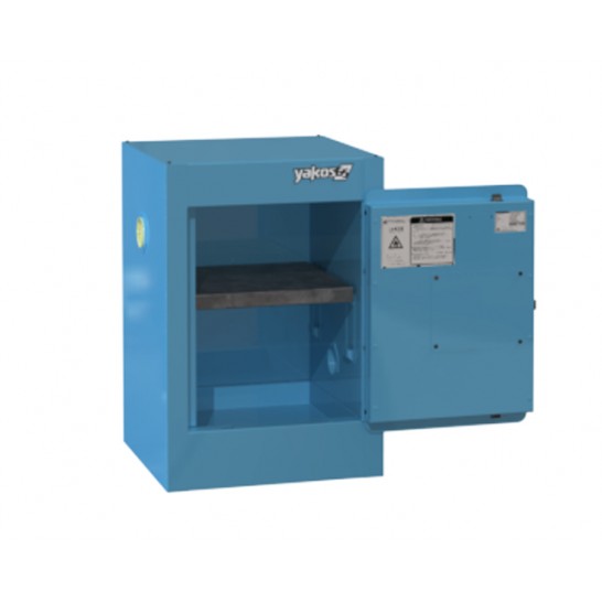 Acid / Corrosive Safety Cabinet 4 Gallon / 15Ltr. 1 Door. Blue