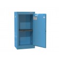 Acid / Corrosive Safety Cabinet 15 Gallon / 57Ltr. 1 Door. Blue