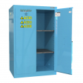 Acid / Corrosive Safety Cabinet 90 Gallon / 340Ltr. 2 Doors. 2 Shelves. Blue