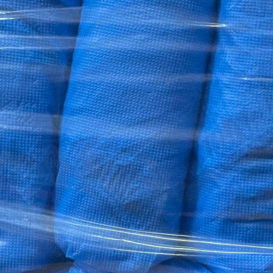 Disposable Shoe Cover Blue CPE 100pcs/packet