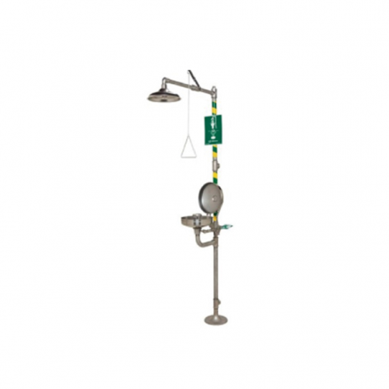 "HAWS" Combination Corrosion Resistant Shower Eye Or Face Wash (S/S)