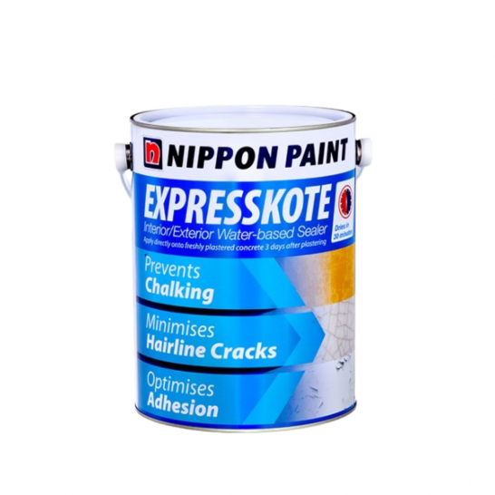 Nippon Paint Expresskote Sealer. Base Coat. For Interior & Exterior. 1L, 5L and 20L