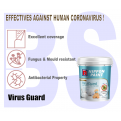Nippon Paint VirusGuard Interior Wall Paint 5L. Free Paint Accessories Set.