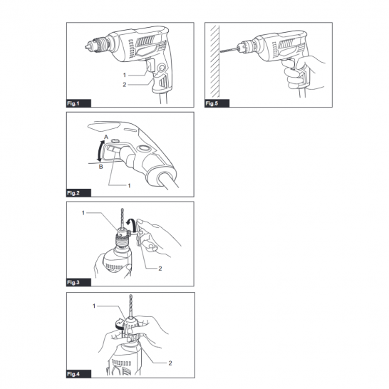 MAKITA M6001B Drill. 10mm with 450W motor